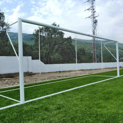 Porterías aluminio fútbol 11. Campo de Fútbol de Hervás.